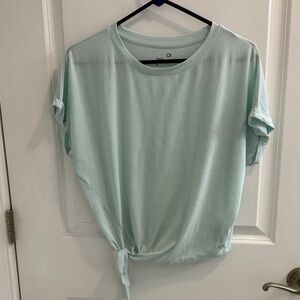 Light Blue Activewear Women's Top